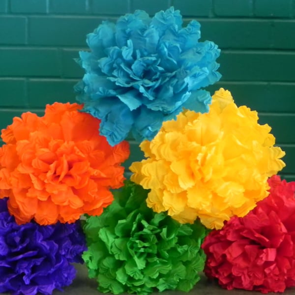 Crepe Paper Flowers Etsy
