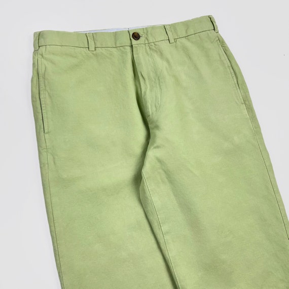 Vintage Brooks Brothers Linen Blend Chino Pants 3… - image 2