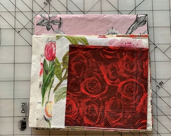 Paper Napkin: Flit n bloom 15 pc