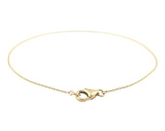 Large Clasp Choker • Simple Gold Necklace • Dainty Chain Choker • Thin Silver Chain • Gold Choker Necklace • Layering Chain Necklace