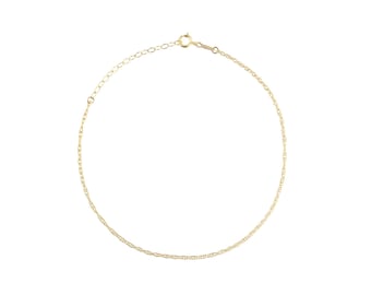 Barely There Anklet • Delicate Anklet Chain • Dainty Gold Anklet Bracelet • Silver Anklet Bracelet • Thin Rope Chain • Ankle Chain Bracelet