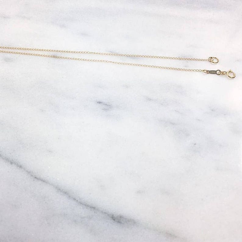 Baby Curb Chain Necklace Simple Gold Necklace Dainty Chain Choker Thin Silver Chain Gold Choker Necklace Layering Chain Necklace image 9