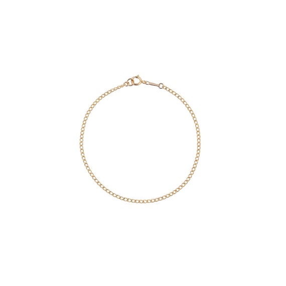 HONEYCAT Thin Chain Plain Bracelet in Gold, Rose India | Ubuy
