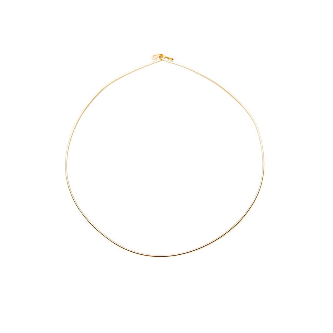 Thin Wire Choker Gold Choker Choker Collar Neck Ring Gold Choker