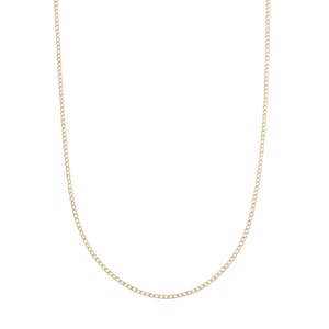 Baby Curb Chain Necklace Simple Gold Necklace Dainty Chain Choker Thin Silver Chain Gold Choker Necklace Layering Chain Necklace image 3