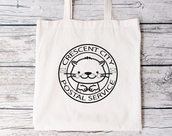 Crescent City Otter Post Tote Bag - Officially Licensed