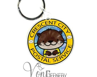 Otter Post KeyChain - Officially Licensed