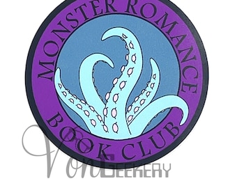 Monster Romance Book Club Sticker