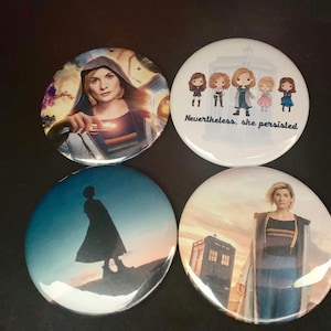 13th doctor magnet set