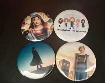 13th doctor magnet set