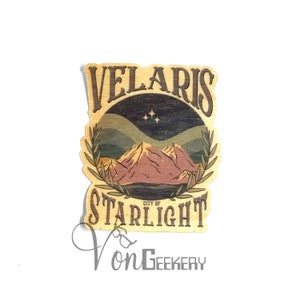 Wood Velaris Sticker - Officially Licensed