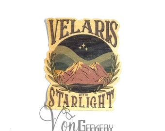 Sticker Velaris en bois