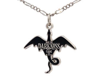 Until Darkness Claims Us necklace