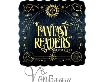 Fantasy Readers Book Club Sticker