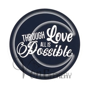 Through Love Sticker - Officially Licensed