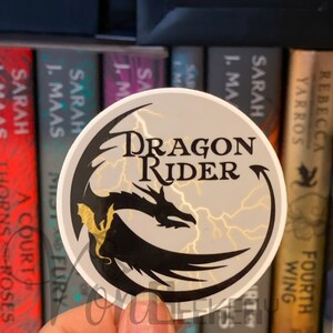 Dragon Rider Sticker - Etsy
