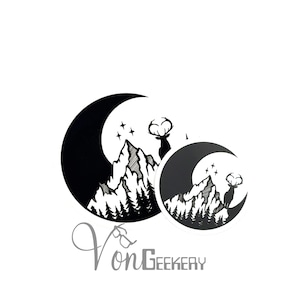 The Maas-verse Trifecta Sticker - Officially Licensed