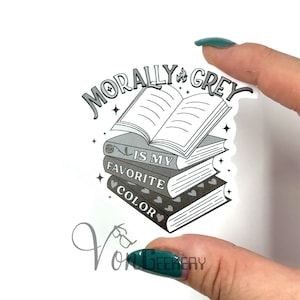Morally Gray Stack Sticker