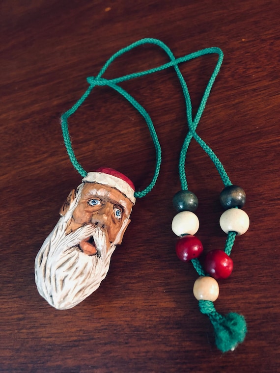 Santa Clause Pendant Necklace