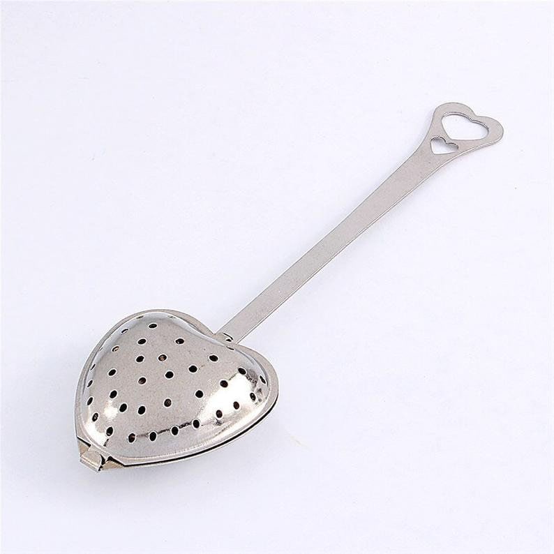 Tea Infuser Stainless Steel Heart Tea Strainer