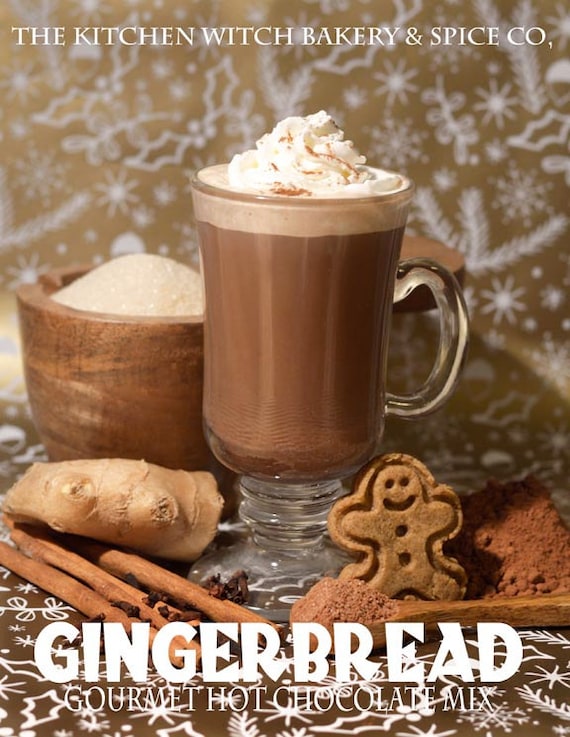 Lebkuchen Gourmet Heisse Schokolade Kakao Mix Bio Vegan Etsy