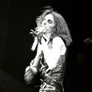 Alice Cooper Concert Photograph 1979 From The Inside Tour Met Center Bloomington MN