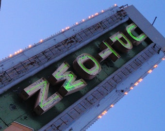 Uptown Theater Neon Sign Photograph Minneapolis Landmark Art Print