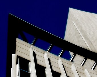 Downtown Minneapolis Federal Courthouse Cityscape Photograph Art Print