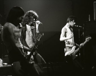 Johnny, Joey, & Dee Dee Ramone of The Ramones Original Print  1981 First Avenue Nightclub Minneapolis