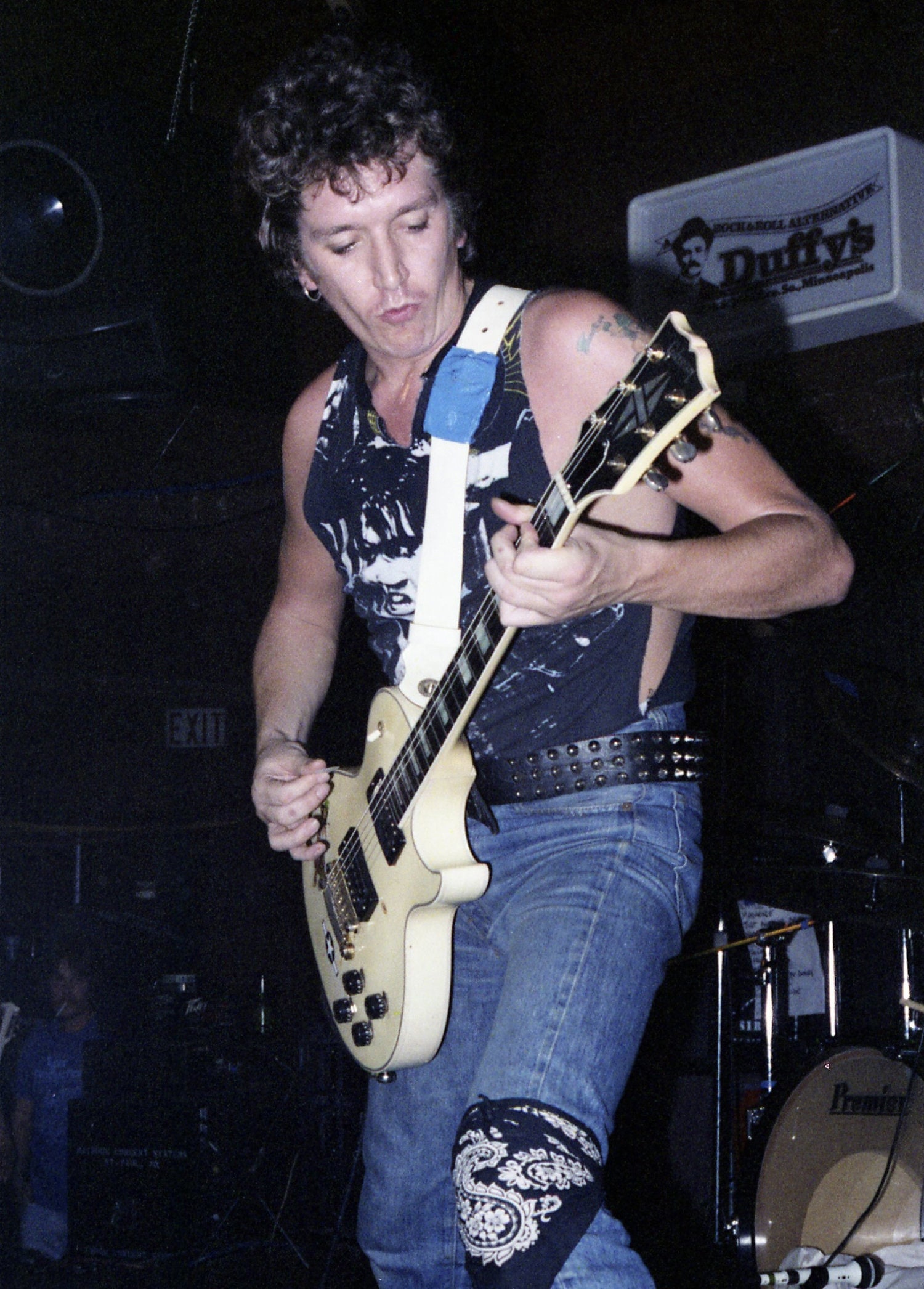 The Sex Pistols Steve Jones 1981 Concert Photo Minneapolis The