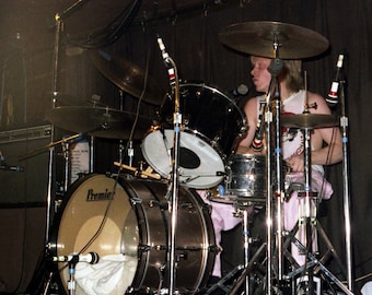 The Sex Pistols Drummer Paul Cook 1981 Concert Photo Minneapolis The Professionals