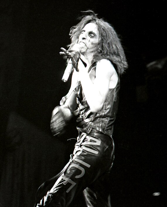 Alice Cooper Concert Photograph 1979 From the Inside Tour Met