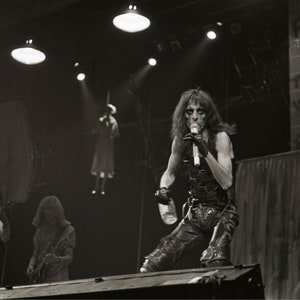 Alice Cooper Concert Photograph 1979 From The Inside Tour Met Center Bloomington MN