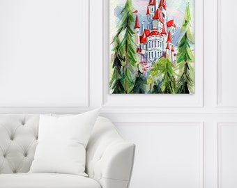 Enchanted Castle - Canvas