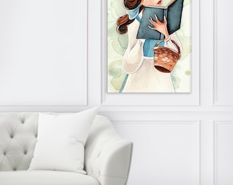 Provincial Princess - Canvas