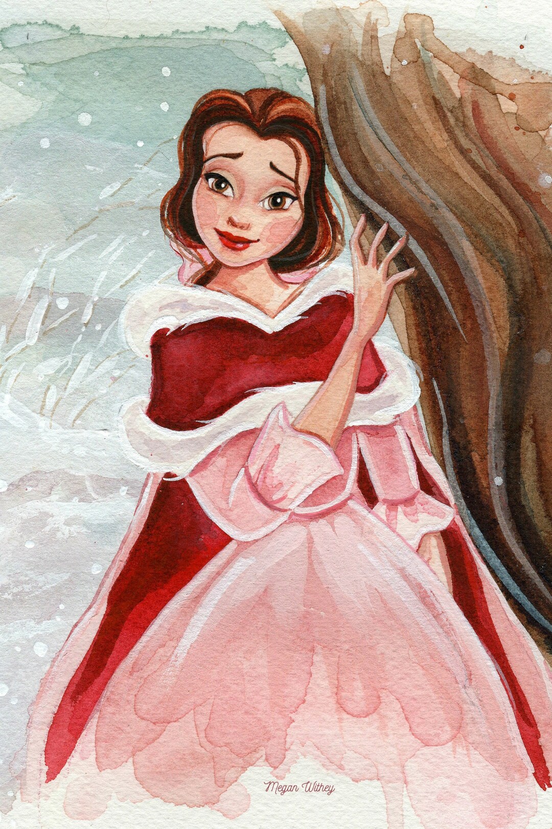 Winter Princess - Premium Art Print