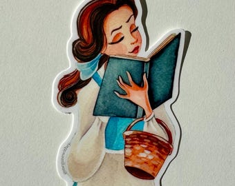 Provincial Princess 4” Waterproof Vinyl Sticker
