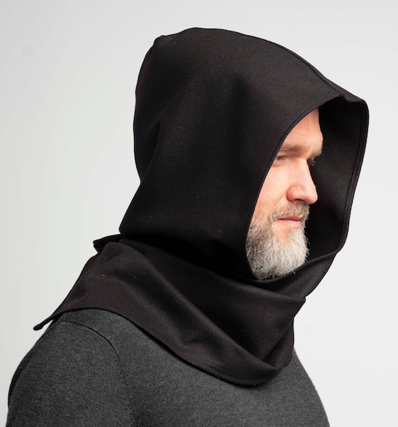 小物 MASU PLAID HOOD SCARF (black) MASU PLAID HOOD SCARF