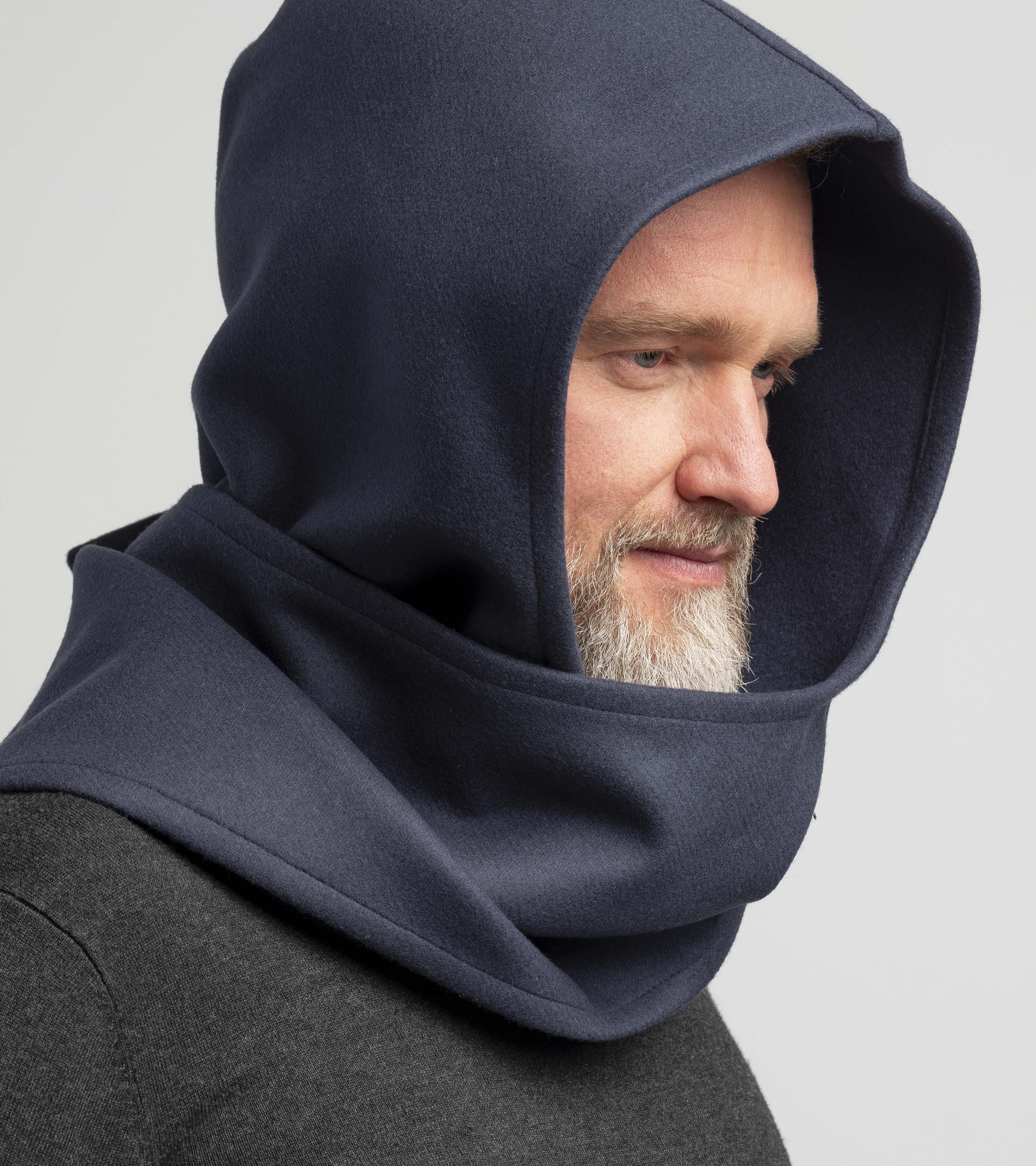 ★ADAUL★ Wool long wide muffler sky blue Designer fashion, Seoul-fully created | W Concept