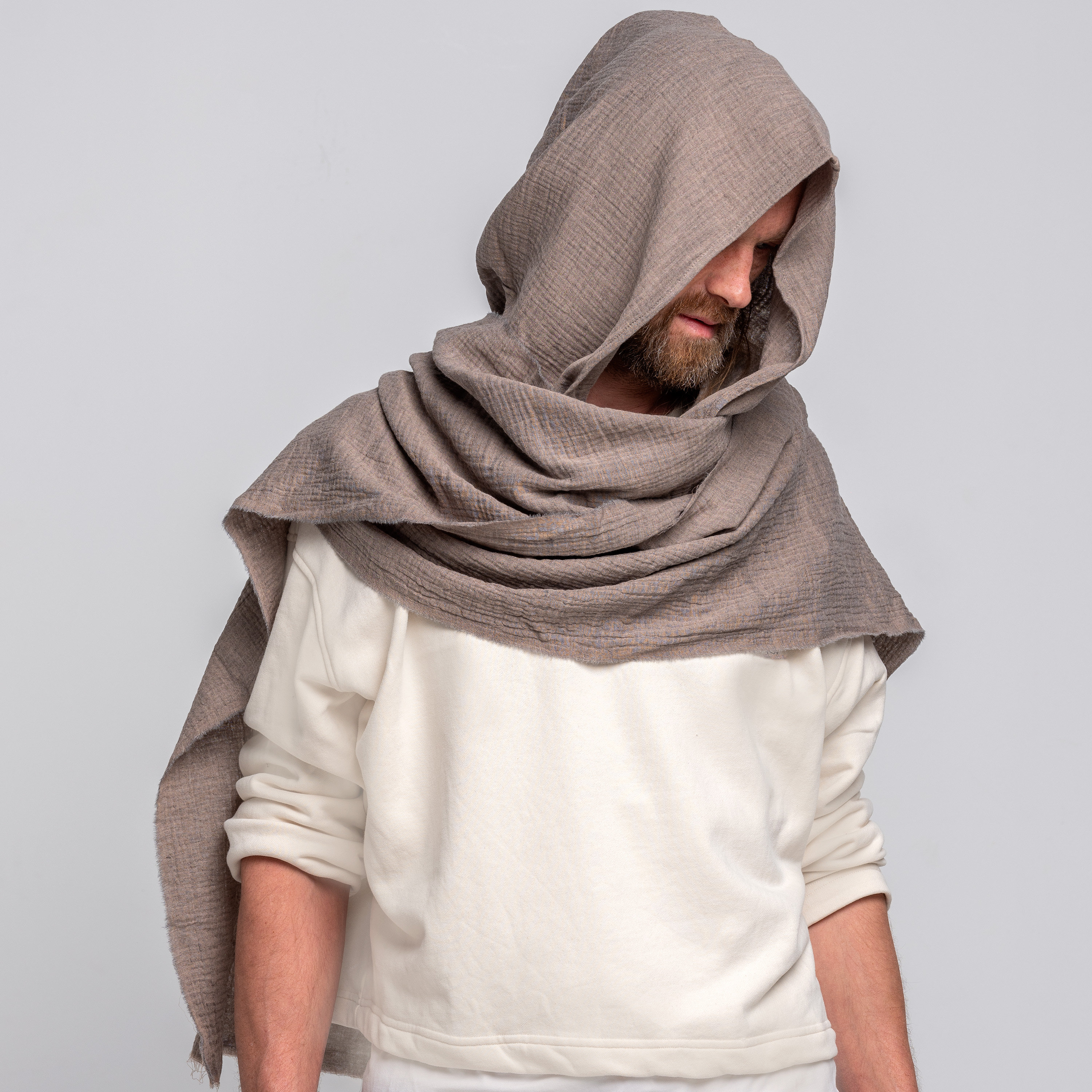 Light Grey Hood Unisex, Organic Cotton Cowl Scarf, Cowl Shrug, Burningman, Festival Gypsy Rave,convertible Scarf, Hooded Scarf, Dune Cosplay - Etsy Light Grey Hood Unisex, Organic Cotton Cowl Scarf, Cowl Shrug, Burningman, Festival Gypsy Rave,convertible Scarf, Hooded Scarf, Dune Cosplay - Etsy