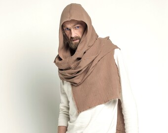 小物 [himagogo]DesertWashed Hood Scarf Amazon.com: atcdfuw Hood Cloak,Scarf Men Shoulder Cowl