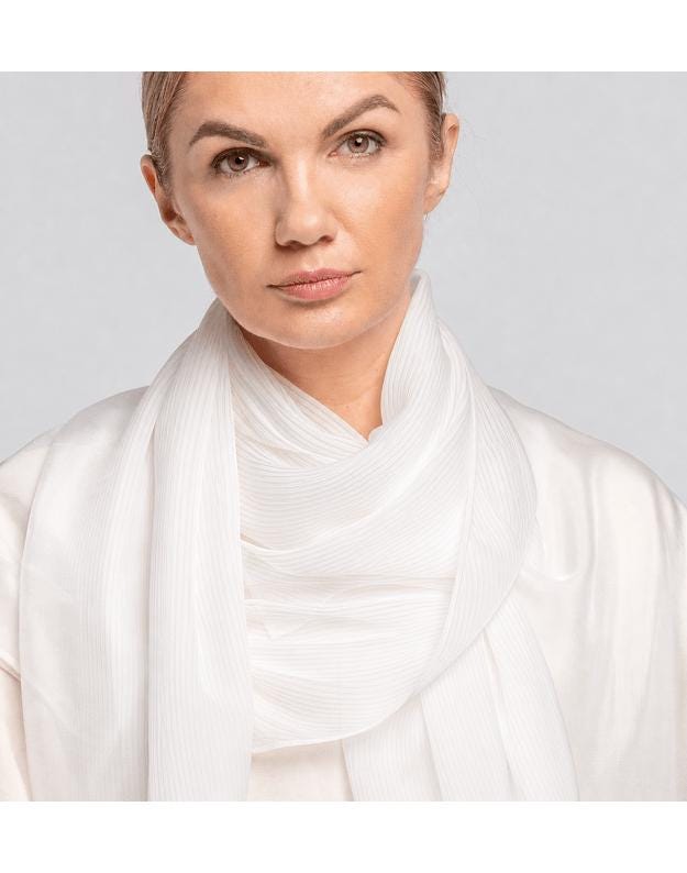 Oversized 100% Natural Pure Silk Scarf, Neck Silk Scarf, Silk Hair