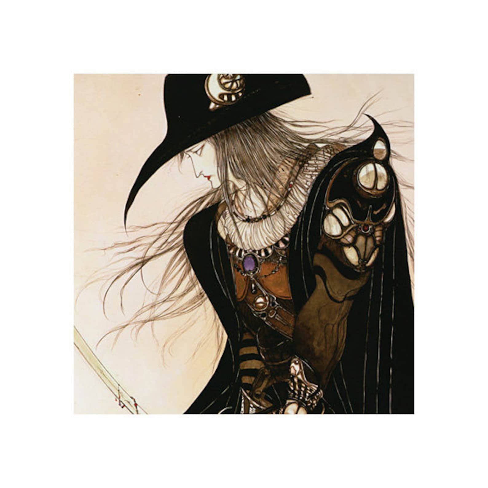 Vampire Hunter D x Yoshitaka Amano D To Dream Gothic Poster | Etsy