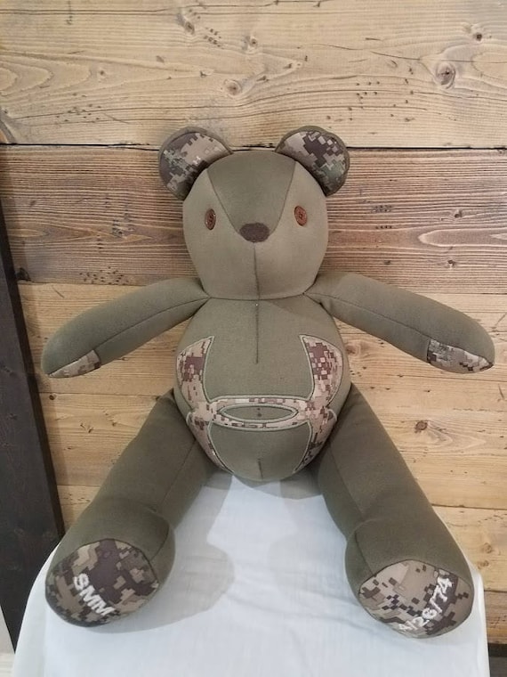 handmade teddy bears from clothes