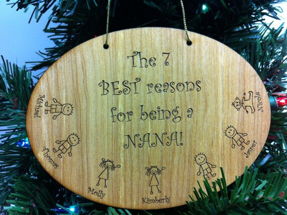 Nana Christmas Ornament, The Best Reasons To Be A Nana Christmas Ornament