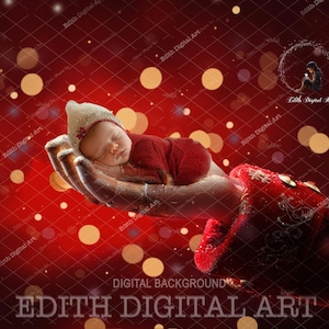 Fundo fotográfico digital quebra-nozes, fundo digital de Natal para retratos de recém-nascidos, crianças e animais de estimação, composição de fantasia de Natal, download.