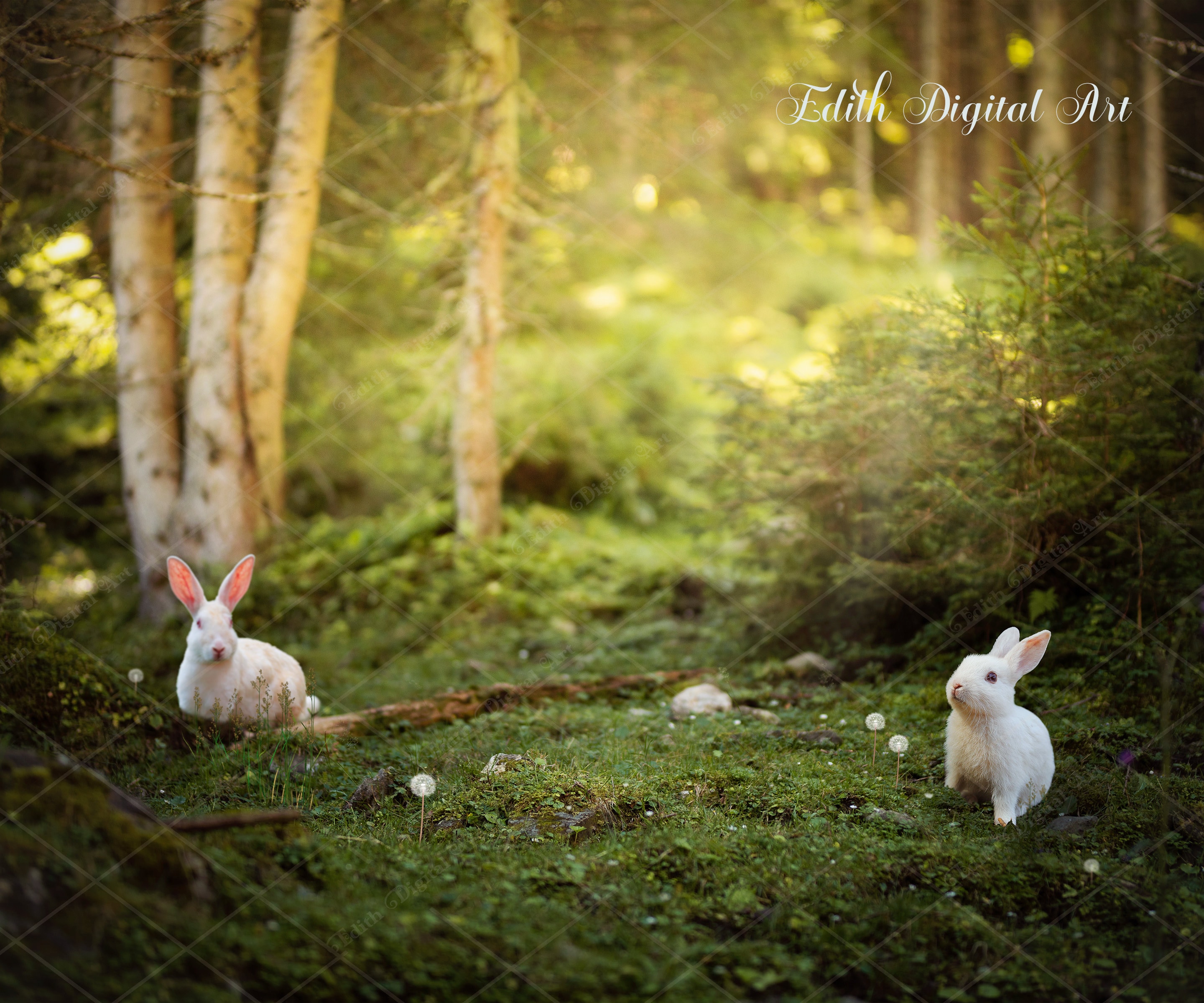 Oggetti Di Scena Della Cabina Fotografica Di Pasqua Su Sfondo Bianco
