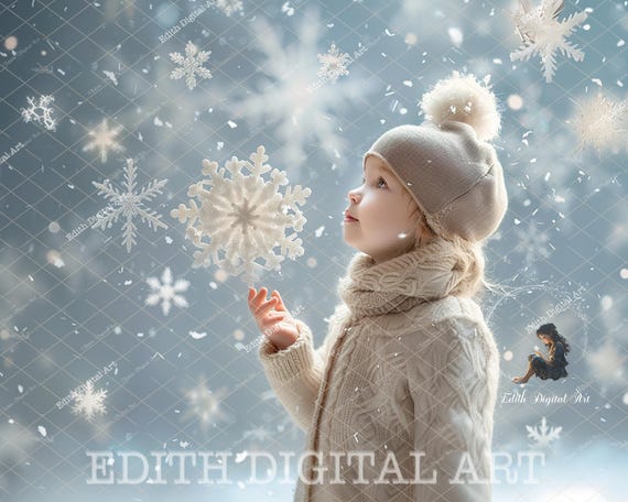 背景布 【 ぼかしD 】 サンプル ニューボーンフォト、クリスマス、冬