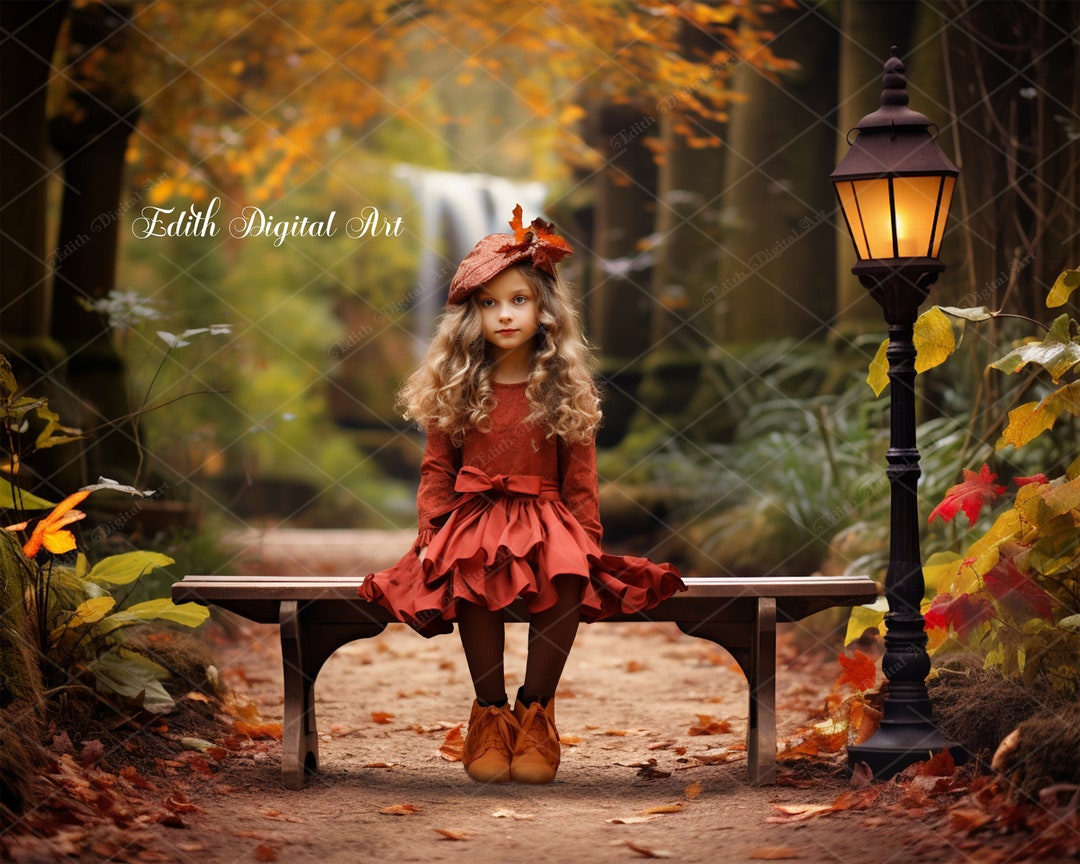 Herbst-Fotohintergrund – 3 X 2,4 M, Wald-Landschaft, Vinyl, Für Fotoshootings, Partys & Deko