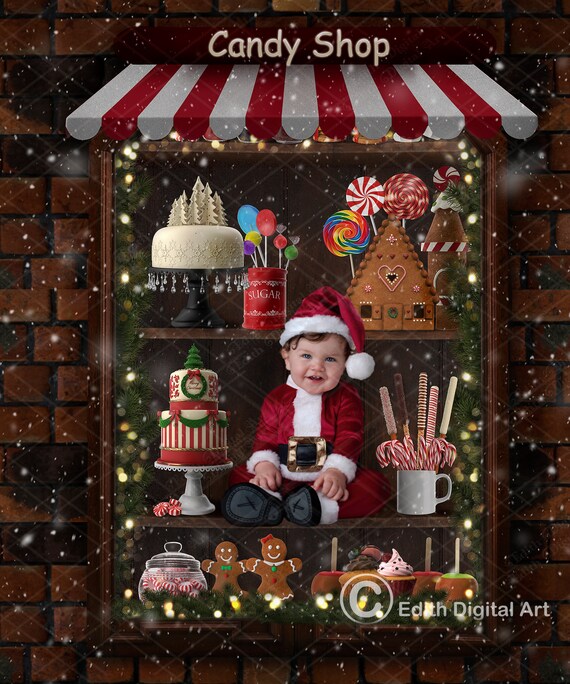 Christmas Digital Backdrop Background Snow Holiday Christmas - Etsy